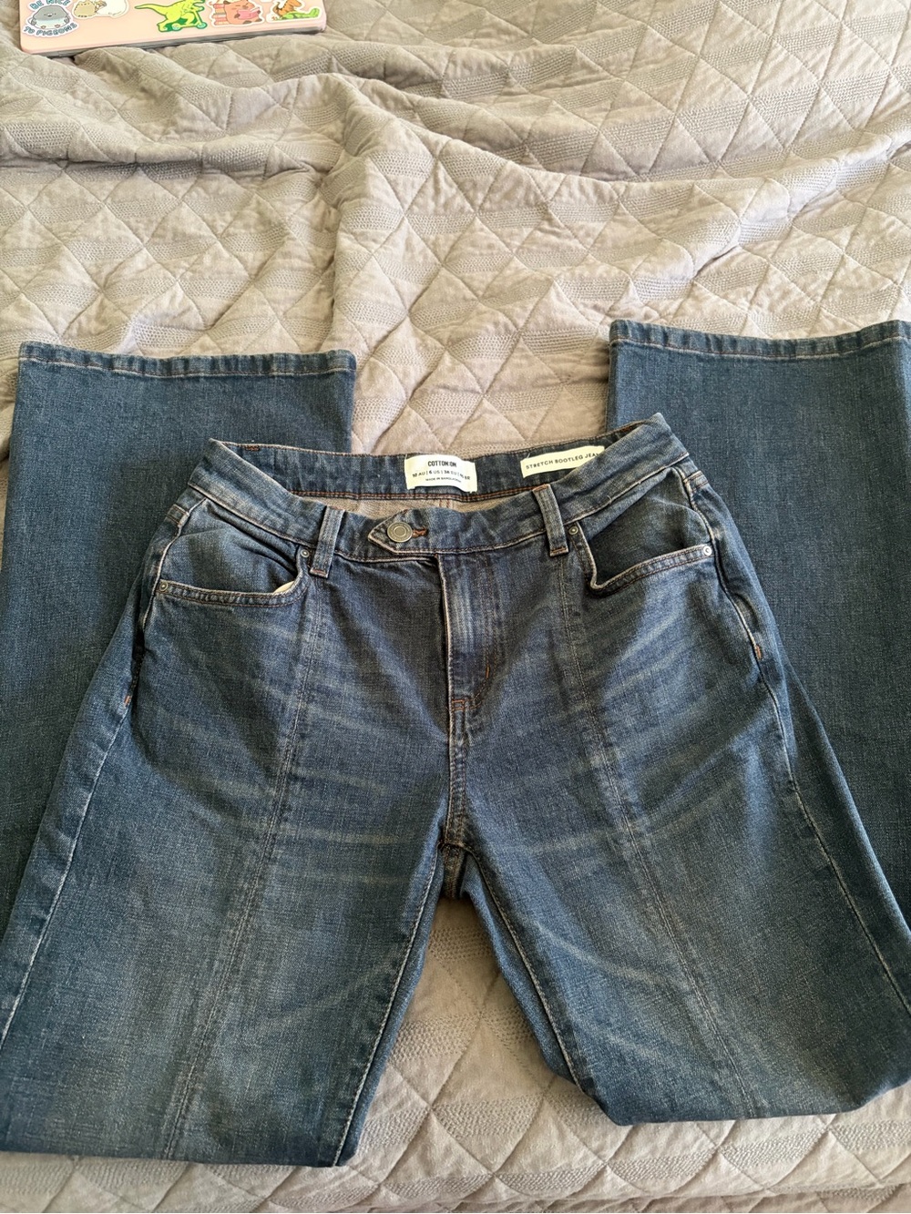 Dark Wash Vintage Style Cotton On Jeans